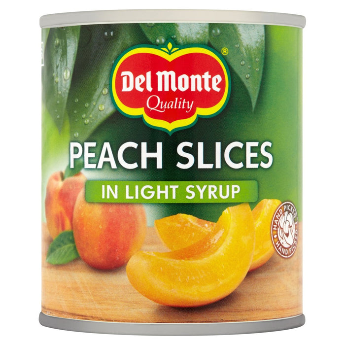 Del Monte Peach rebanadas en jarabe ligero 227G