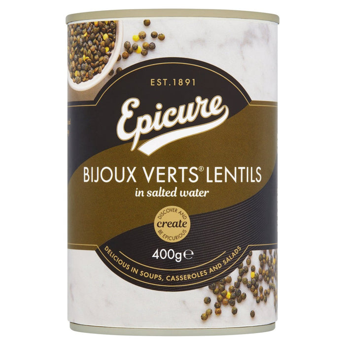 Epicure bijoux verts lentejas 400g