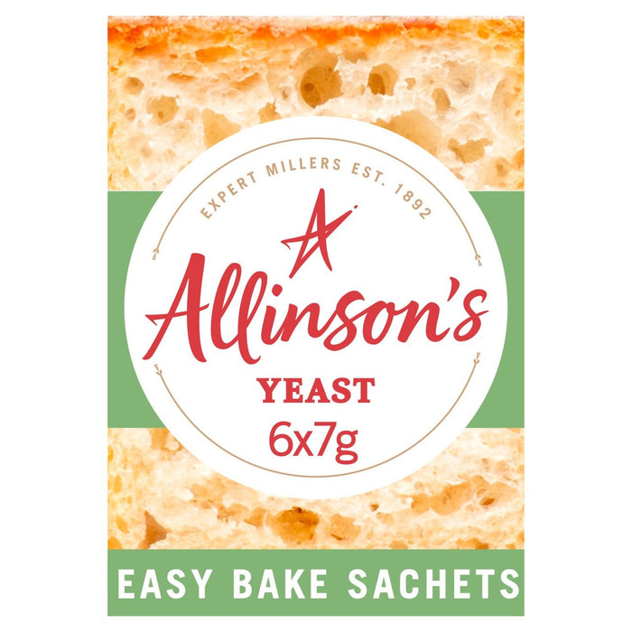 Allinson Easy Bake Levadura 6 x 7g