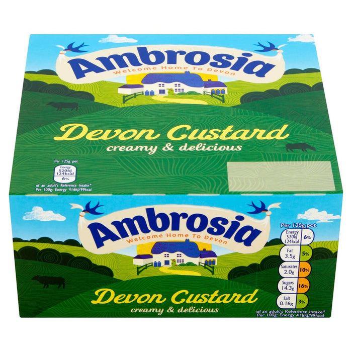 Ambrosia Devon Custard Pots 4 x 125g