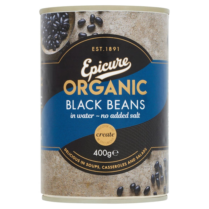 Epicure Organic Black Beans 400g