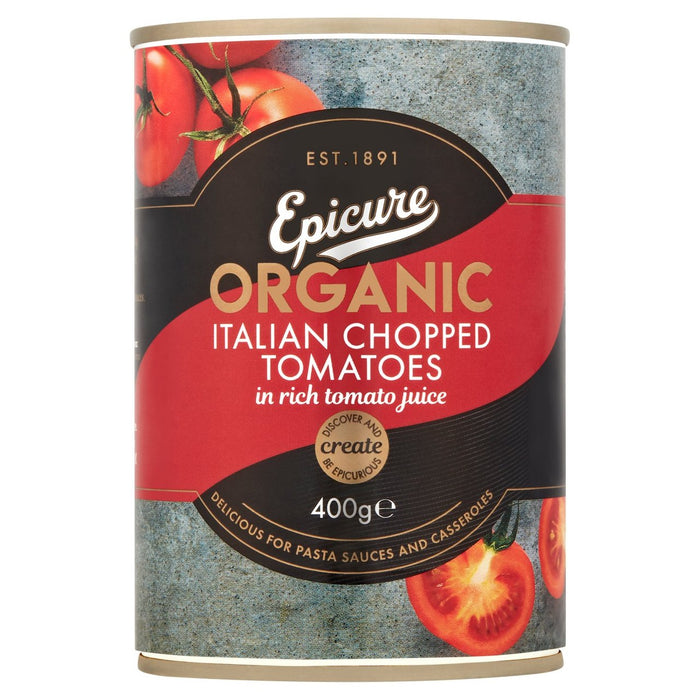 Epicure Organic Chopped Tomatoes 400g