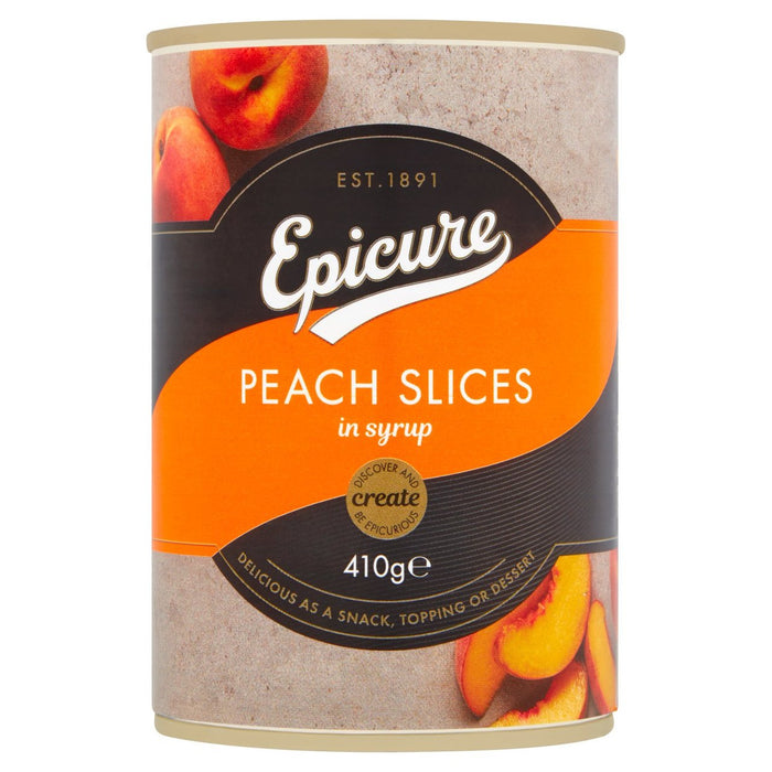 Epicure Peach rebanadas en jarabe 420g