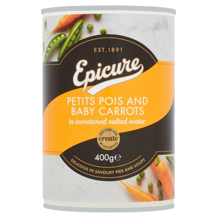 Epicure Petit Pois & Ganzbabykarotten 400g