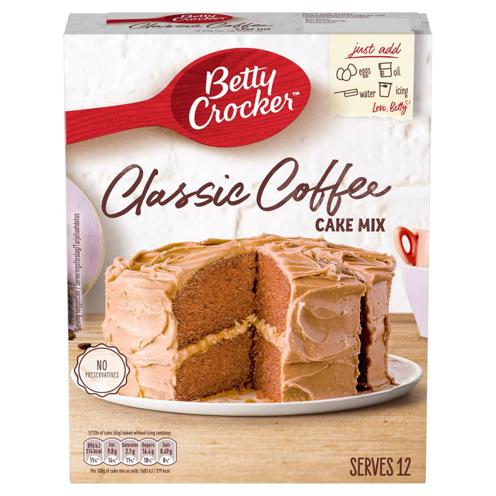 Betty Crocker Classic Coffee Cake Mix 425G