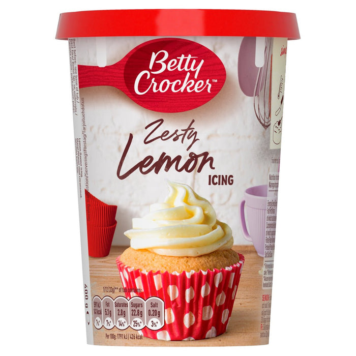 Betty Crocker Zities Zitroneneiserei 400g