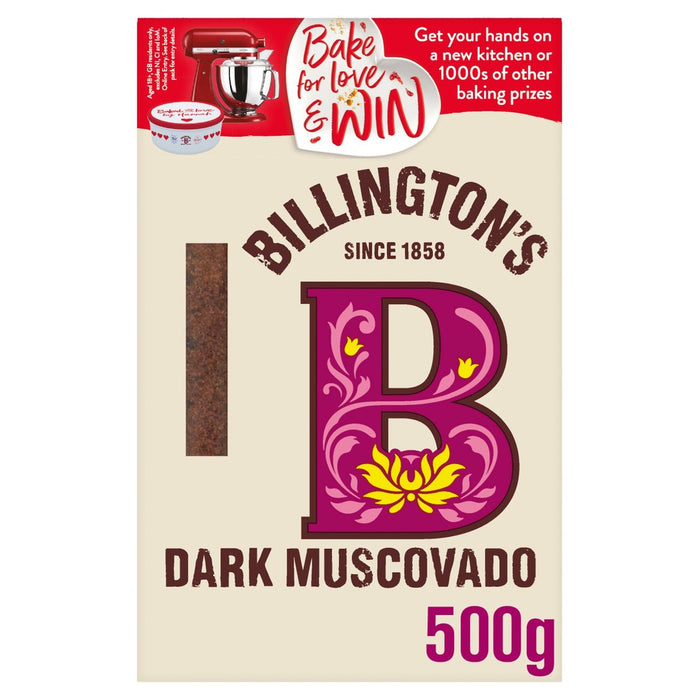 Billington's Dark Muscovado Sugar 500g