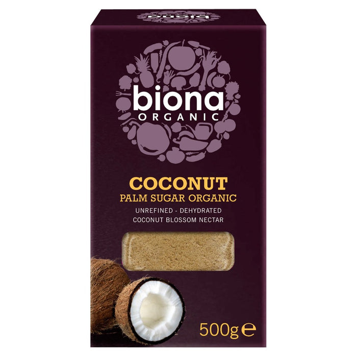 BIONA Palma de coco orgánica de azúcar 500g