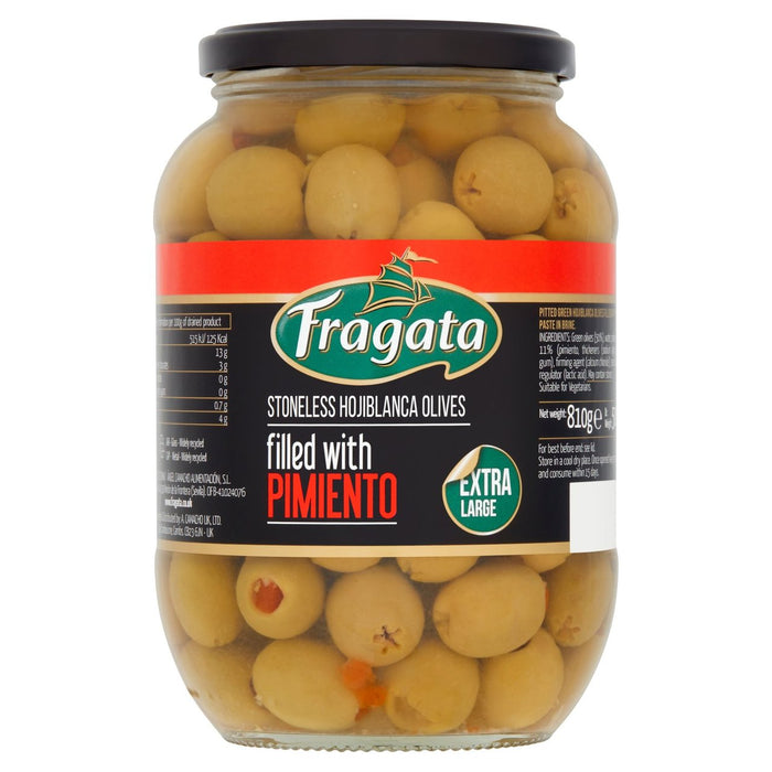 Fragata Pimiento llenos de aceitunas 810g