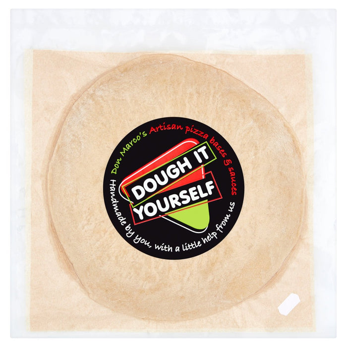 Dough It Yourself 2 Bases de pizza blanca de corteza fina artesanal 400g