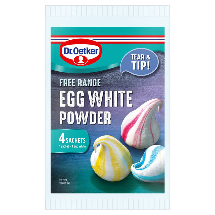 Dr. Oetker Free Range Egg White Powder Sachets 4 x 5G