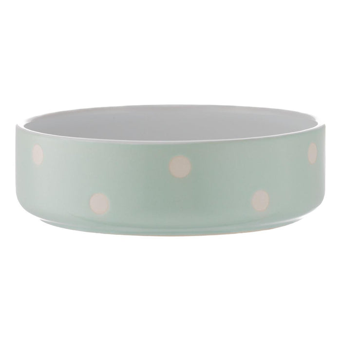 Mason Cash Polka Dot Salbei 13cm Pet Bowl