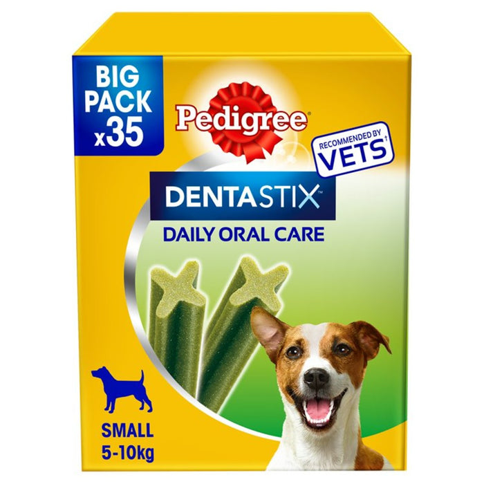 Pedigree dentastix frais mâtes dentaires quotidiens en petit chien 35 par paquet