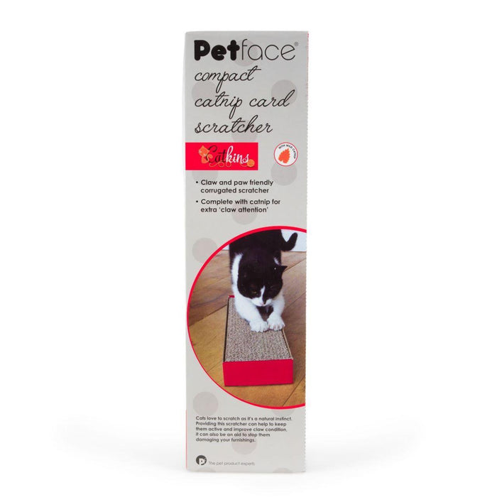 Petface compacta Catnip Card Scratcher