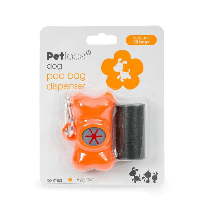 Dispensador de bolsa de caca de perro Petface