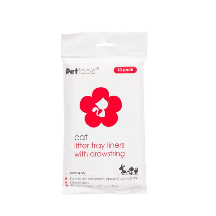 Petface Draw String Cat Müll Liner Medium 10 pro Pack