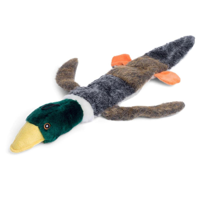 Petface Luxury Multi Squeak Duck Dog Toy