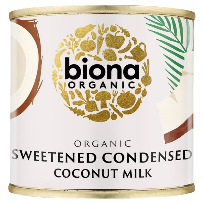 BIONA ORGANIC ENEMPLANACIÓN LECHE COCONUT CONDENSADA 210G