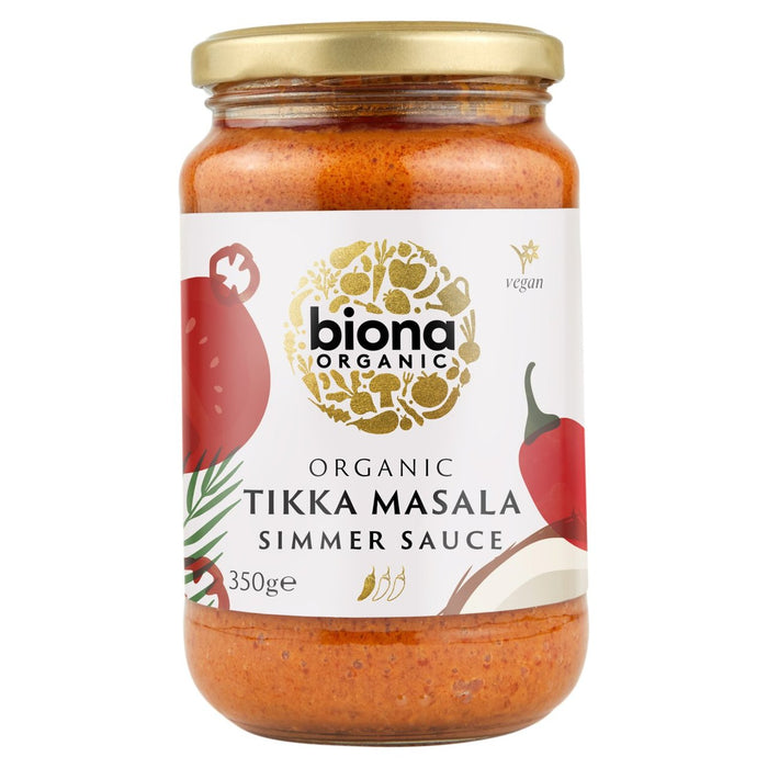 Biona Orgánica Tikka Masala Simmer Sauce 350g