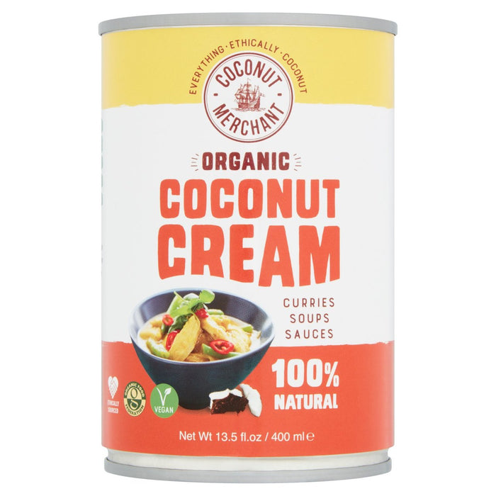 Coconut Merchant Organic Coconut Cream 400ml