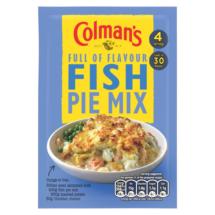 Colman's Fish Pie Recipe Mix 20g