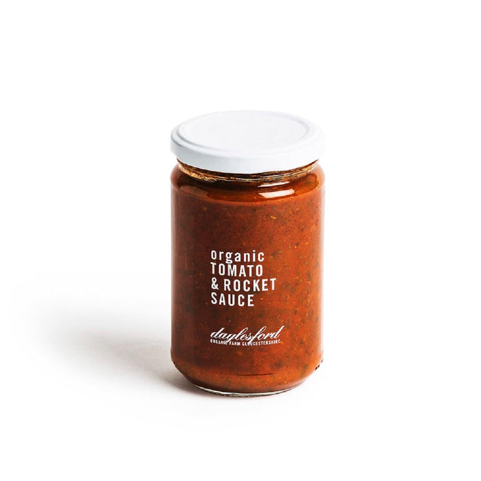 Daylesford Tomato orgánico y salsa de cohetes 280G