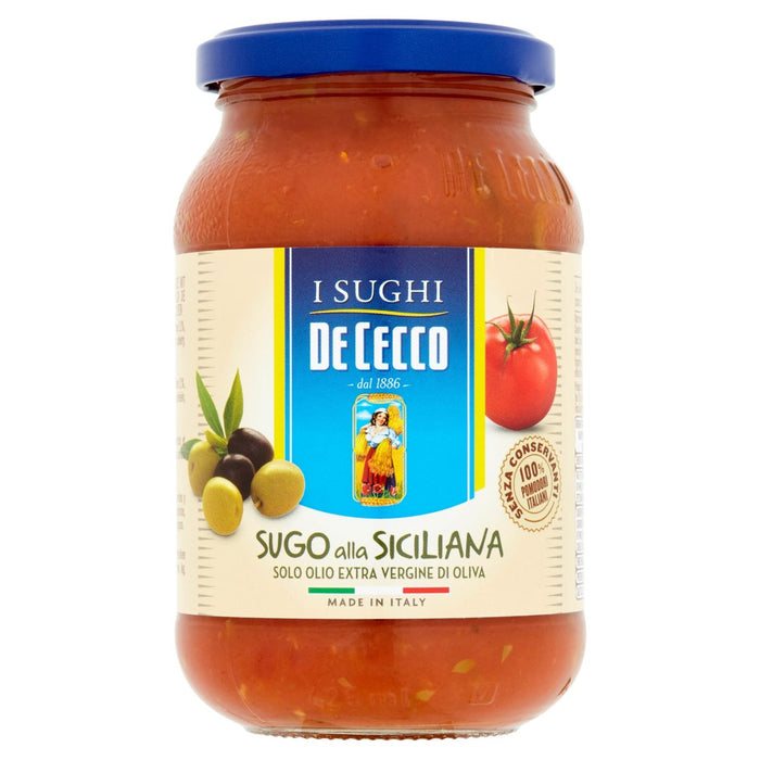 Sauce de pâtes de Cecco Alla Siciliana 400G