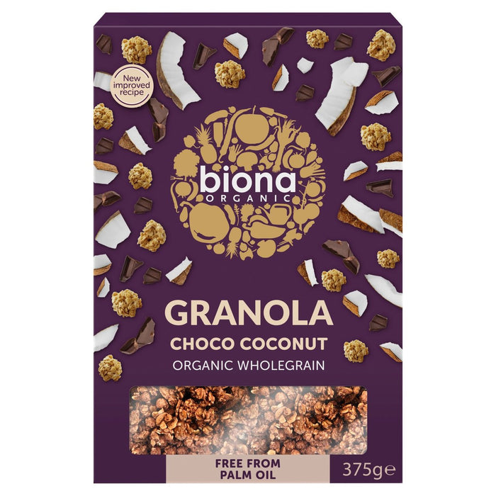 Biona Organic Choco Coco Crunchy Granola 375g