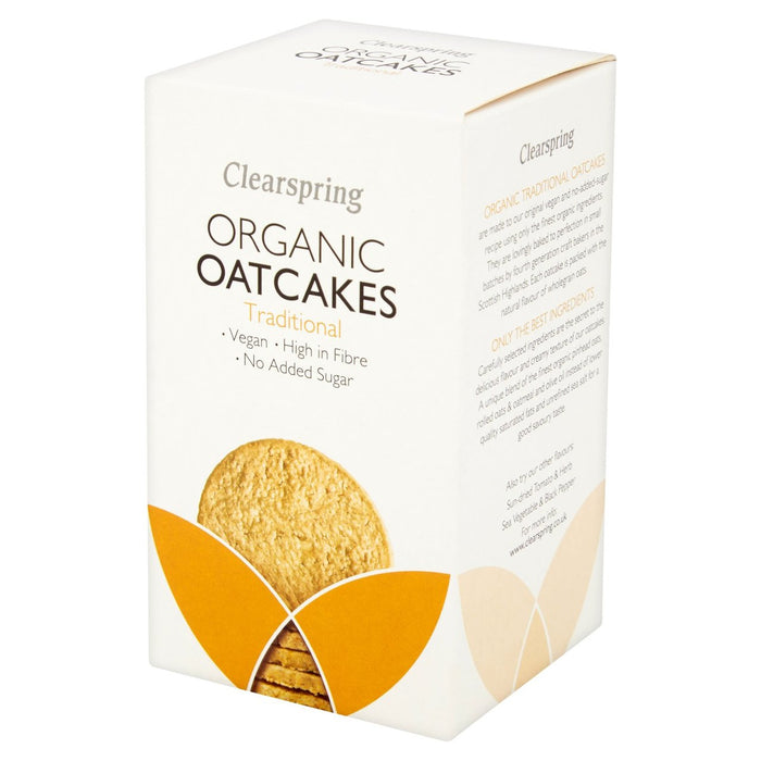 ClearSpring Organic Traditional Oatcakes 200g