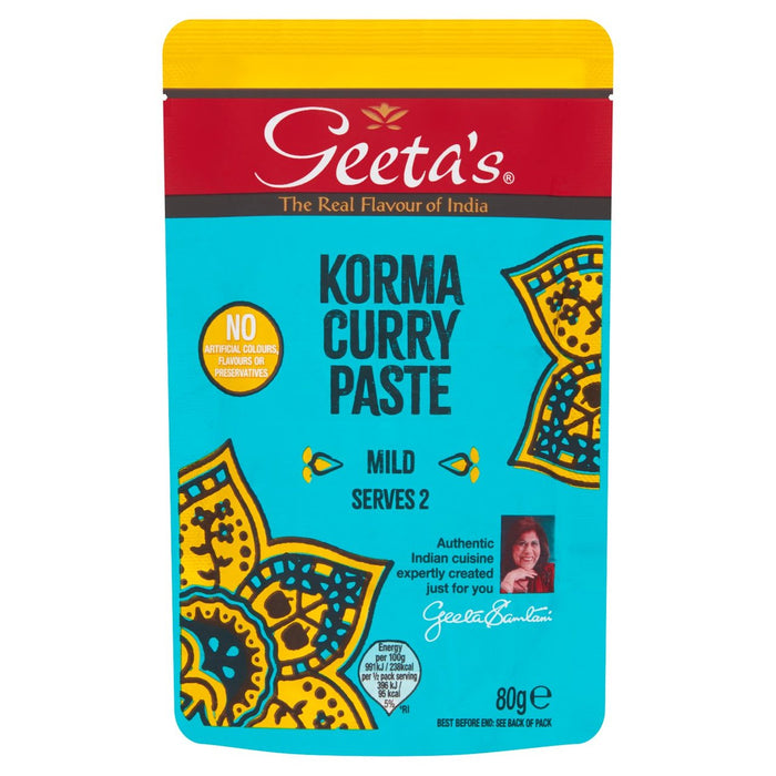 Korma Paste 80g de Geeta