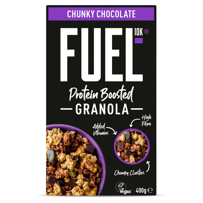 Combustible 10K Granola Chocolate Cargado 400g 