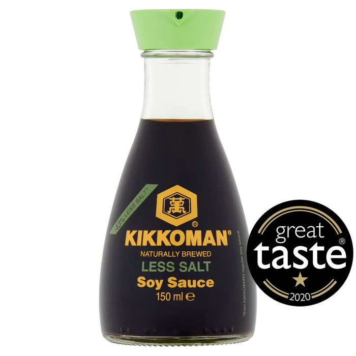 Kikkoman Less Salt Soy Sauce 150ml