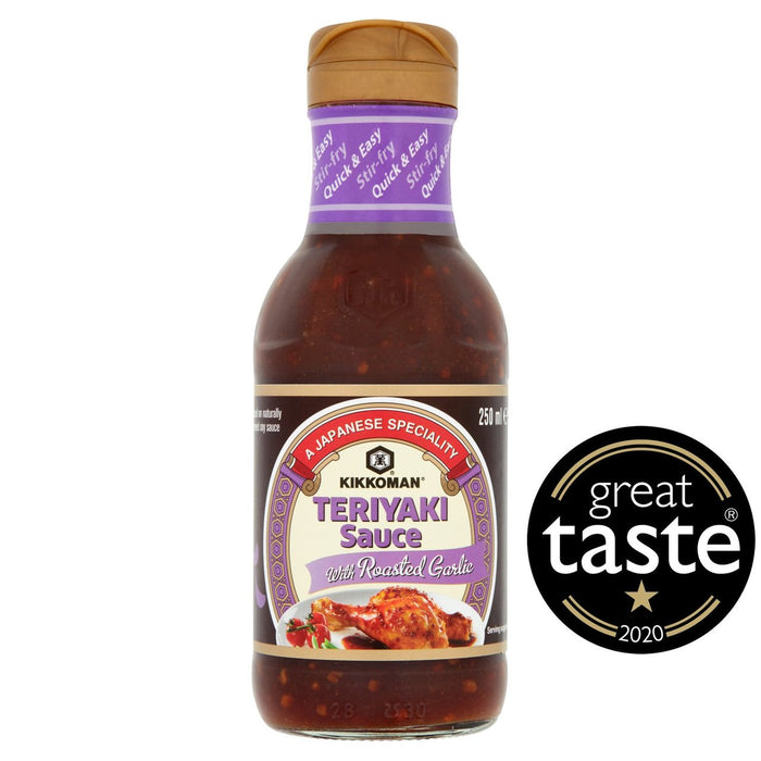 Kikkoman Teriyaki geröstete Knoblauchsauce 250 ml