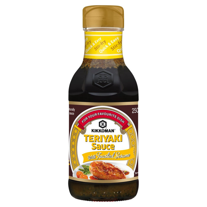 Sauce kikkoman teriyaki avec sésame grillé 250 ml