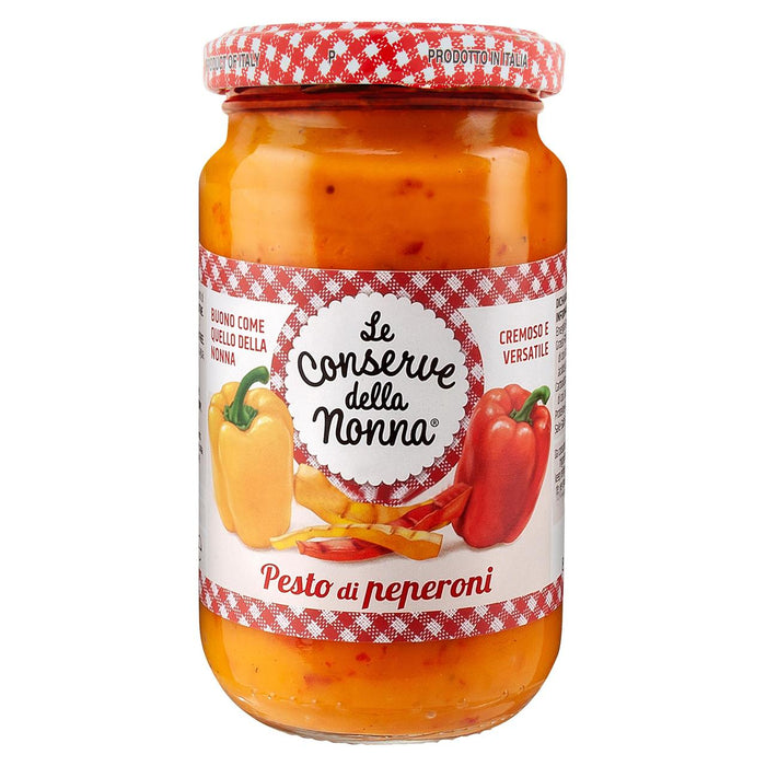 Le Conserve Della nonna Sweet Grilled Peppers Pesto 190G