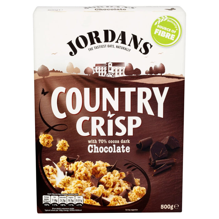 Jordans Dark Chocolate Country Crisp Müsli 500g