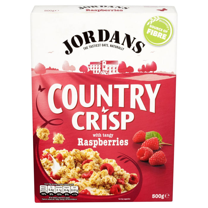 Jordans Country Crisp Raspberry Cereal 500G