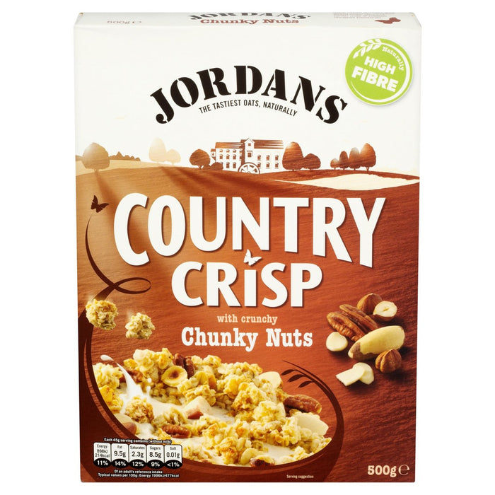 Jordans Four Nuts Country Crisp Cereal 500g