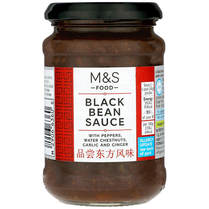 Sauce aux haricots noirs M&S 280g