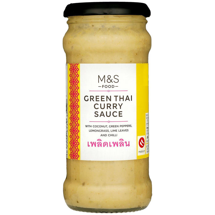 M&S Green Thai Curry Sauce 340G