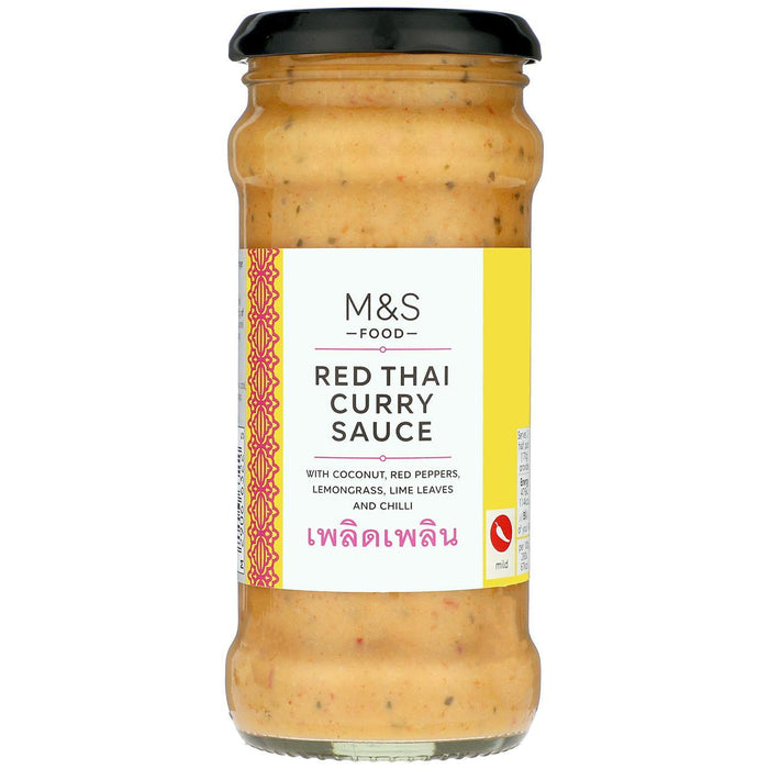 M & S Red Thai Curry Sauce 270g