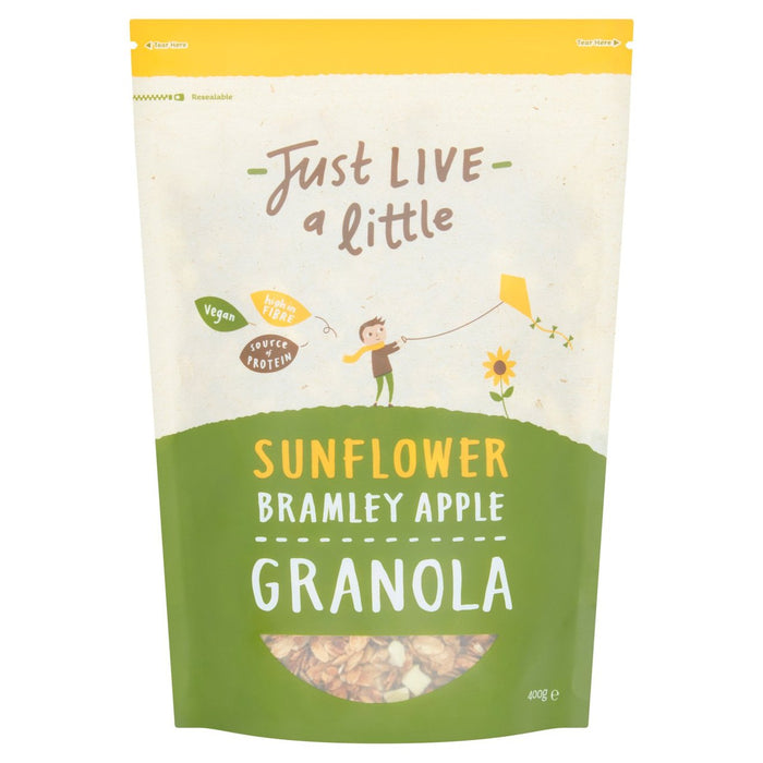 Just Live a Little Oaty Apple & Cinnamon Granola 400g