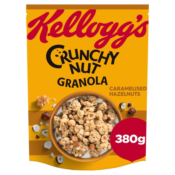 Kelloggs knusprige Nuss Hafer Müsli karamellisierten Nüsse 380g