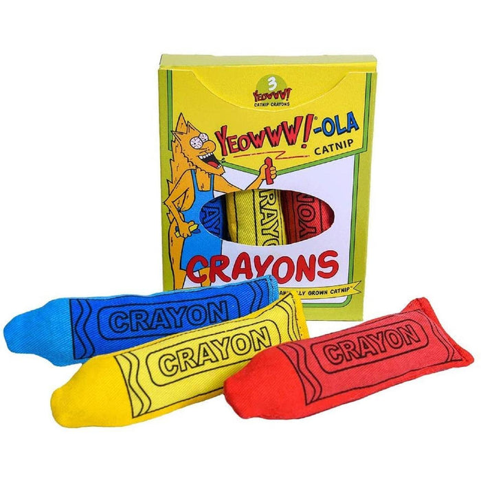 Yeowww Catnip Crayons Cat Toy