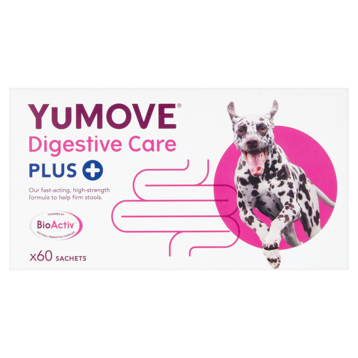 Yumove Plus Hunde Verdauungsgesundheit Supplement 60 Beutel