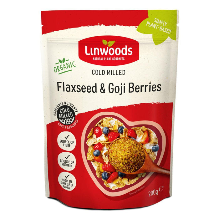 Linwoods Milled Flax, Chia Seeds, Apple & Cinnamon 200g