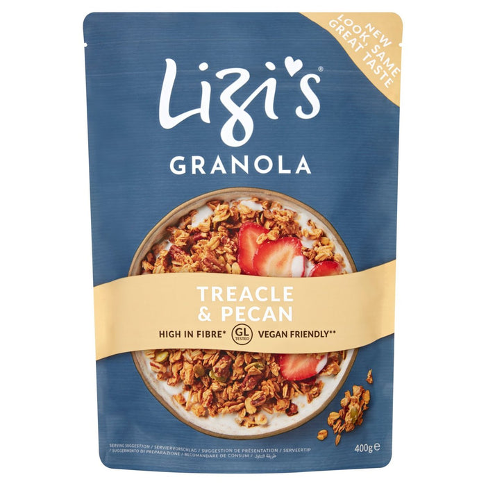 Lizi's Treacle & Pecan Granola 400G