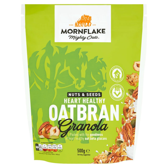 Mornflake Nuts & Seeds Oatbran Granola 500G