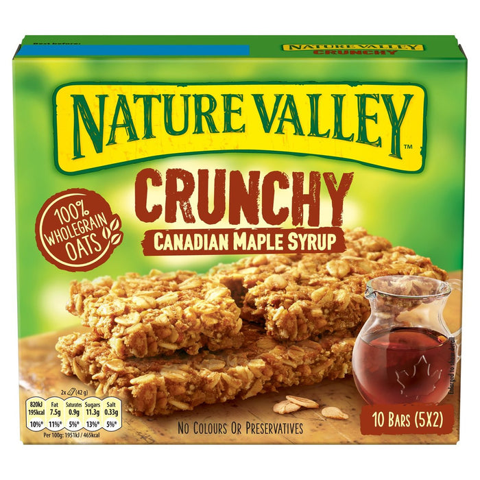 Natural Valley Crunchy Ahornsirup Myetriegel 5 x 42g