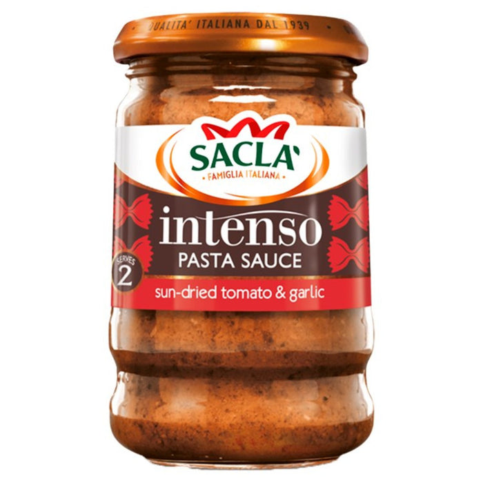 Sacla' Intenso Tomato & Garlic Pasta Sauce 190g